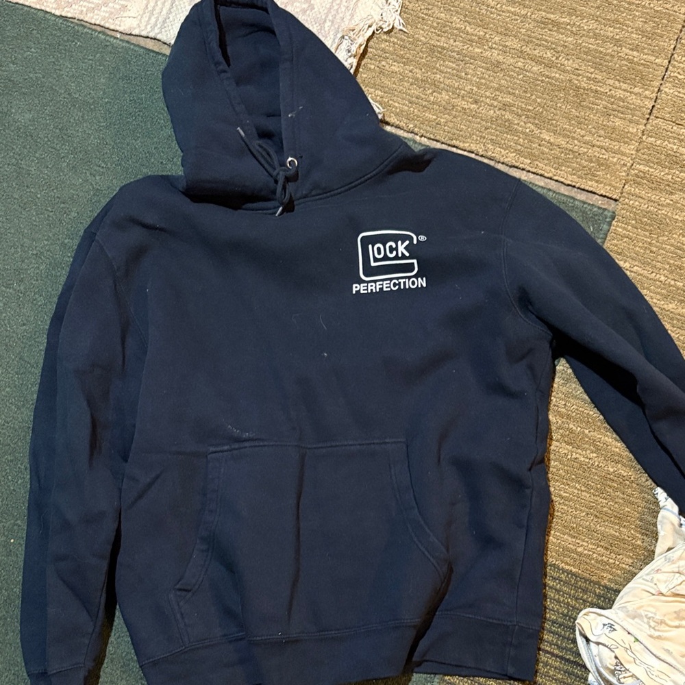 Glock Men's Dark Blue Hoodie